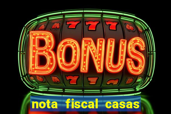 nota fiscal casas bahia 2 via